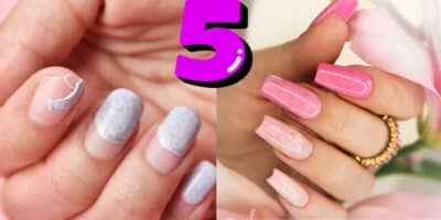 Unhas quebradas e esmaltes para rejuvenescer (Foto: Reprodução / Canva / Montagem TV Foco)