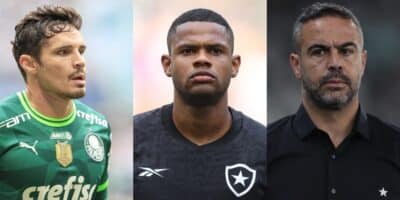 3 viradas no Botafogo envolve Veiga, Júnior Santos e Artur Jorge - (Montagem / TV FOCO)