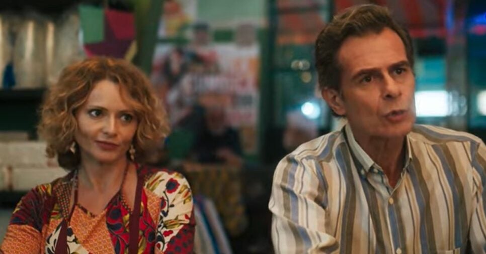 Ivone (Rita Guedes) e José (João Vitti) em cena de Volta Por Cima (Foto: Reprodução/ Tv Globo)