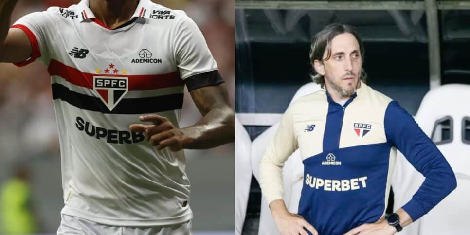 Dupla de Calleri arma adeus do São Paulo de Zubeldía (Reprodução: Baggio Rodrigues)