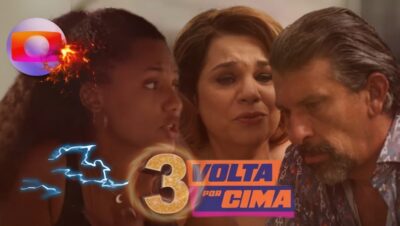 3 reviravoltas em Volta Por Cima envolvem Madá, Osmar e Violeta (Fotos: Reprodução/ Globo/ Montagem TV Foco)