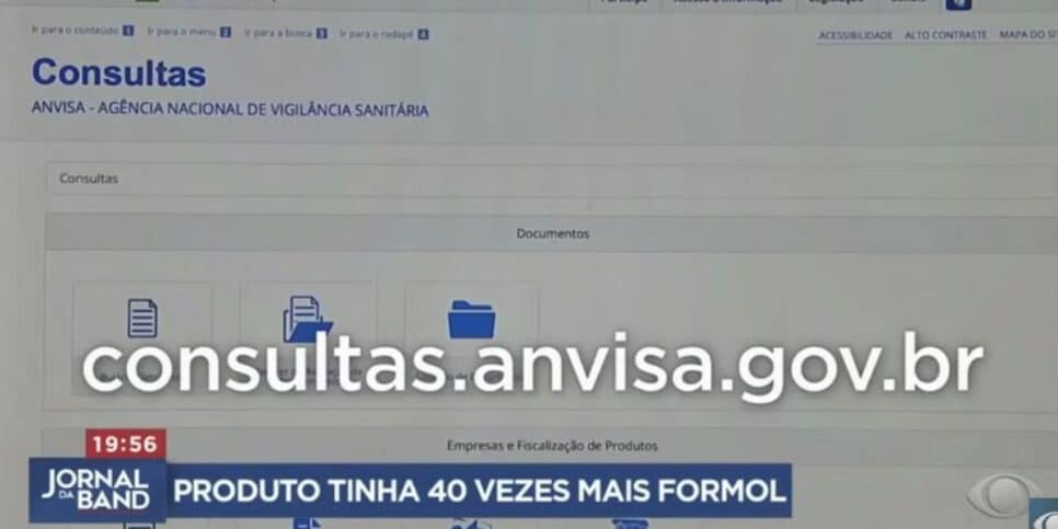 O ideal é sempre consultar o produto no site oficial da ANVISA (Foto Reprodução/Youtube)