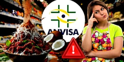 3 produtos populares incluindo carne, coco ralado e canela foram proibidos pela ANVISA ap´s risco (Foto Reprodução/Montagem/Lennita/Tv Foco/Canva/ANVISA/Freepik)