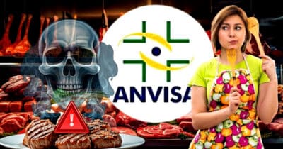 ANVISA proíbe lote de carne de marca famosa após grave constatação (Foto Reprodução/Montagem/Lennita/Tv Foco/Canva)