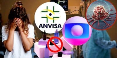 ANVISA decreta interdição contra queridinho nº1 das mulheres e situação é noticiada na Globo (Foto Reprodução/Montagem/Lennita/Tv Foco/Canva/ANVISA/Globo)