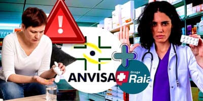 ANVISA proíbe serviço vital em farmácias como Droga Raia e + e afeta especialmente os idosos  (Foto Reprodução/Montagem/Lennita/Tv Foco/Canva/ANVISA/Pinterest/)