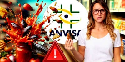 Alerta da ANVISA chega após insetos e baratas serem encontrados em produtos populares como molhos, salgadinhos e +(Foto Reprodução/Montagem/Lennita/Tv Foco/Canva/ANVISA/Pinterest)