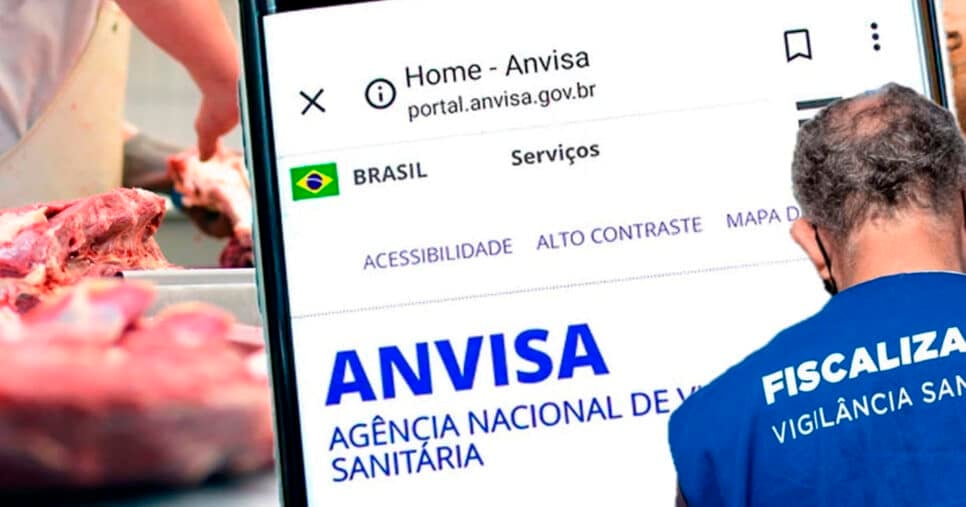 Anvisa - Açougue (Foto: Reprodução, Montagem - TV Foco)