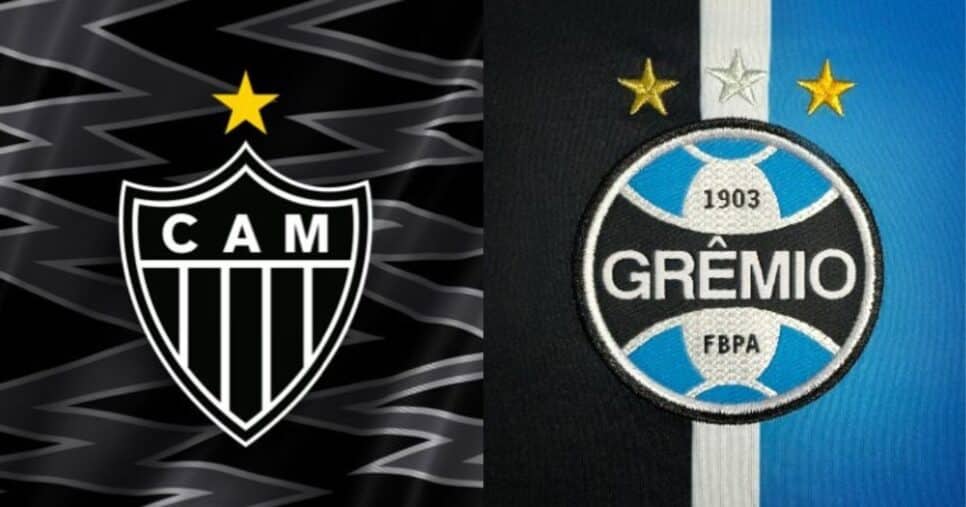 Atlético Mineiro e Grêmio (Reprodução - Internet)