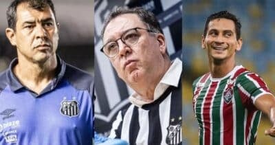 Carille / Marcelo Teixeira / Ganso -  Montagem: TVFOCO