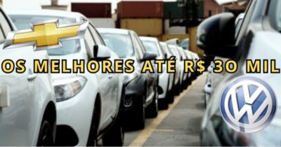 Conheça os melhores carros usados por até R$ 30 mil (Foto: Internet)