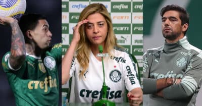 Dudu  (Foto: Ettore Chiereguini/AGIF), Abel (Foto: Palmeiras FC)e Leila (Foto:  Bruno Ulivieri/Ofotográfico/Folhapress)