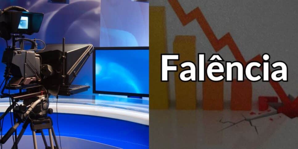 Emissoras de TV e falência - Foto Reprodução Internet