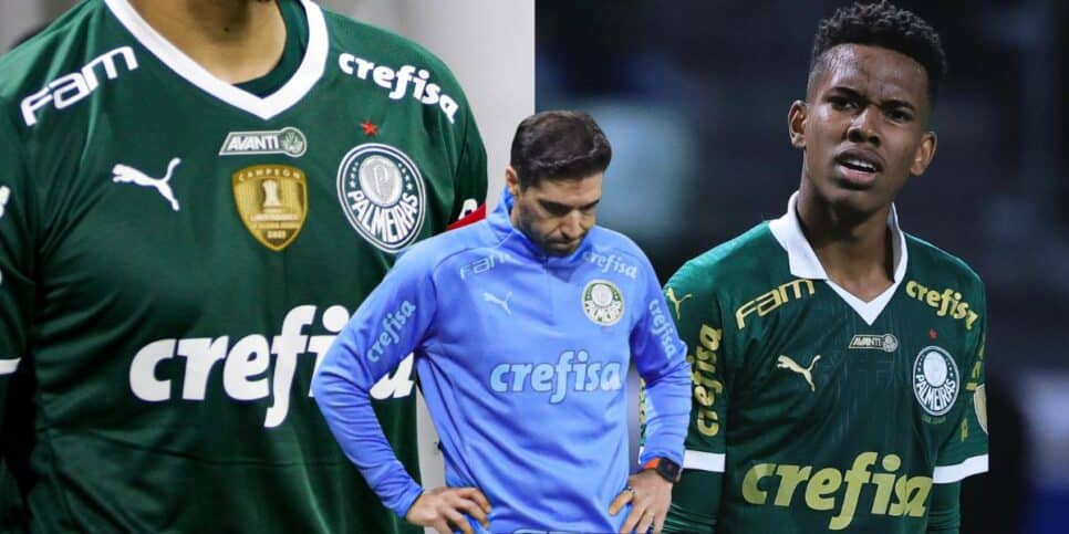 Estevão e craque do Palmeiras fora - Foto Reprodução Internet