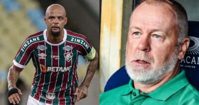 Felipe Melo / Mano Menezes - Montagem: TVFOCO