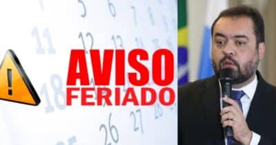 Feriado / Cláudio Castro - Montagem: TVFOCO