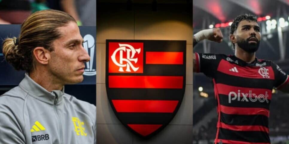 Filipe Luís bate martelo sobre saída de Gabigol no Flamengo - Foto: Internet