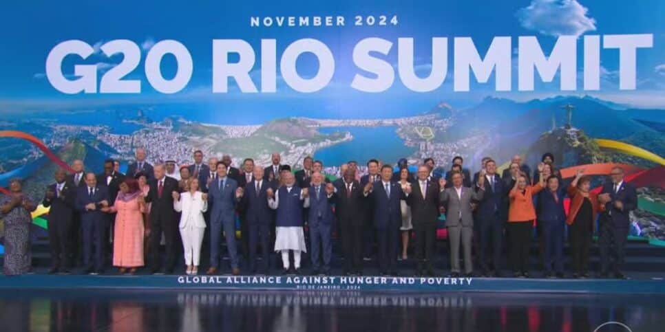 Evento do G20 (Foto: Globo)