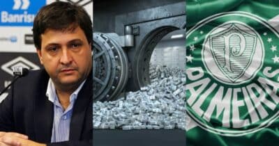 Guerra libera PIX para ter craque de R$ 90M do Palmeiras no Grêmio em 2025 - Foto: Montagem