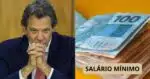 Haddad / Salário mínimo - Montagem: TVFOCO