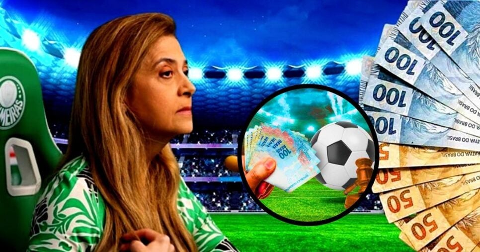 Leila Pereira manda real sobre SAF no Palmeiras (Foto Reprodução/Montagem/Lennita/Canva/CESAR GRECO/ )