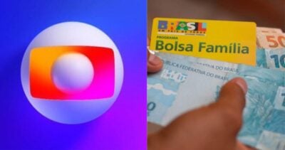 Logo da Globo / Bolsa Família - Montagem: TVFOCO