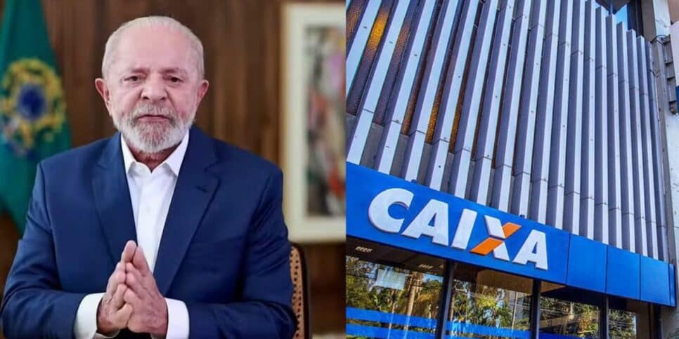 Lula / Caixa - Montagem: TVFOCO