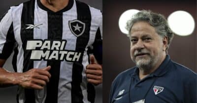 Marçal no Botafogo e Casares no São Paulo (Reprodução - Internet)