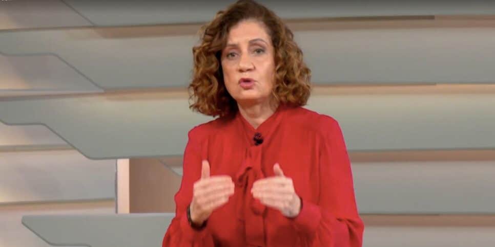 Miriam Leitão no Bom Dia Brasil (Foto: Reprodução / Globo)