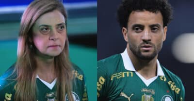 Felipe Anderson, R$ 50M e +3: Palmeiras tem debandada (Foto: Reprodução/Montagem TV Foco)