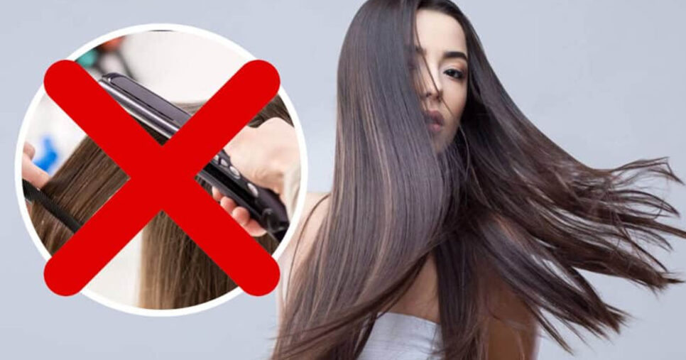 Receita caseira para alisar o cabelo sem usar chapinha (Foto: Reprodução, Montagem - TV Foco)