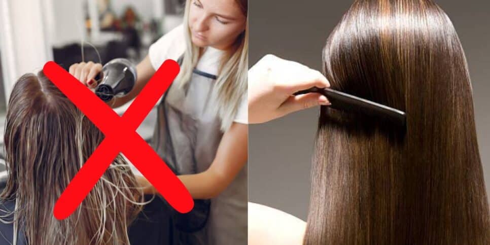 Receita para alisar o cabelo - Montagem: TVFOCO