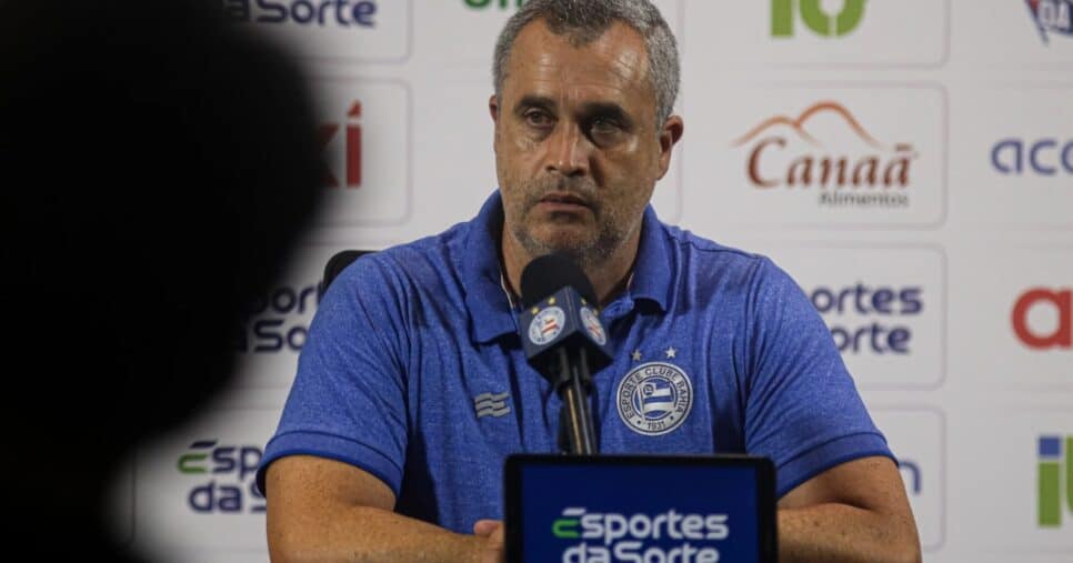 Rogério Ferreira foi demitido do comando da equipe sub-20 do Bahia (Foto: Tiago Caldas/EC Bahia)