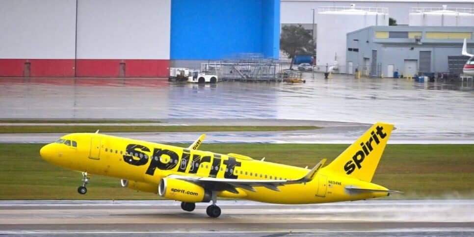 Spirit Airlines já vinha enfrentando uma série de dificuldades (Foto Reprodução/Internet)