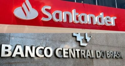 Santander / Banco Central - Montagem: TVFOCO