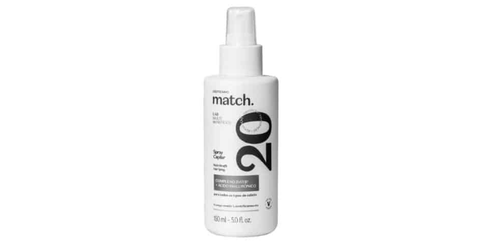 Spray Capilar Match Lab Multibenefícios (Foto: Reprodução/ Boticário)