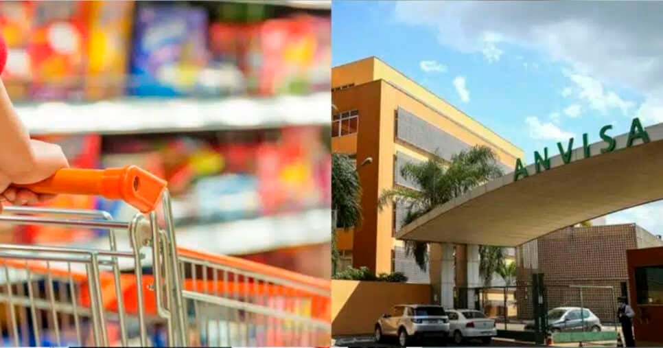 Supermercado / Anvisa - Montagem: TVFOCO