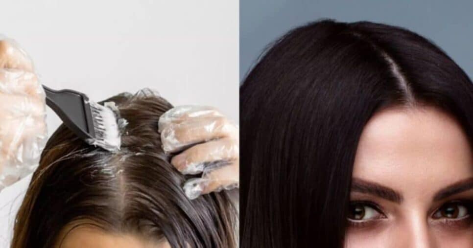 Mistura 100% natural elimina até a raiz do cabelo branco (Reprodução/Montagem/Canva)