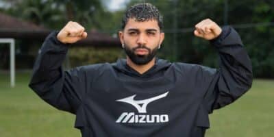 Gabigol assina contrato com Mizuno (Reprodução/Instagram)