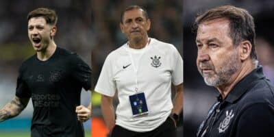 Adeus de Garro, demissão de Ramón e anúncio de Augusto no Corinthians (Reprodução/Gazeta Esportiva/Lance!/Meu Timão)