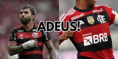 Junto a Gabigol, outro craque tem demissão exigida no Flamengo (Reprodução/Lance!/Canva)