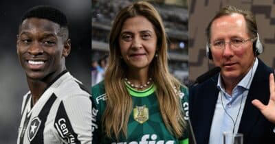 Luiz Henrique  fora, reforço para Leila e Textor desesperado no Botafogo (Reprodução/Lance!/UOL)