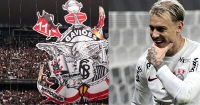 Torcida do Corinthians / Roger Guedes - Montagem: TVFOCO