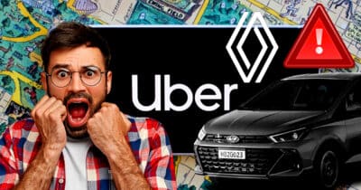 Uber determina lista de veículos que serão banidos de modalidades em 2025, incluindo queridinho da Renault e o HB20 (Foto Reprodução/Montagem/Lennita/TV Foco/Canva)