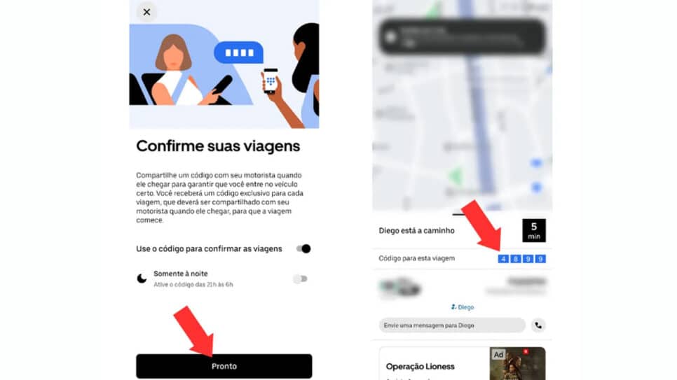 Um-código Uber (Foto: Reprodução - Instagram) 