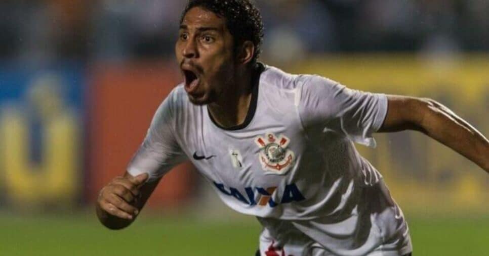 Wallace Reis quando jogou no Corinthians (Foto: Reprodução/ Internet)