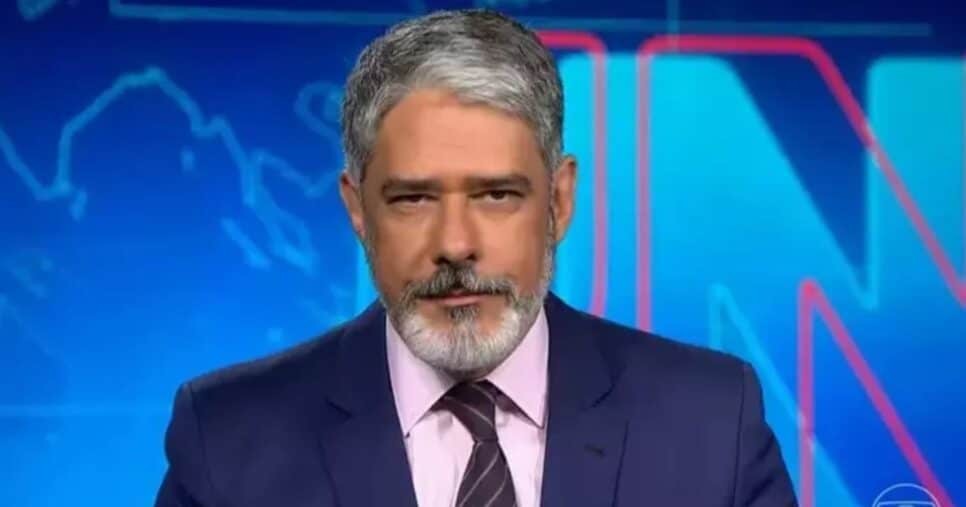 William Bonner no Jornal Nacional (Foto: Reprodução - Globo)