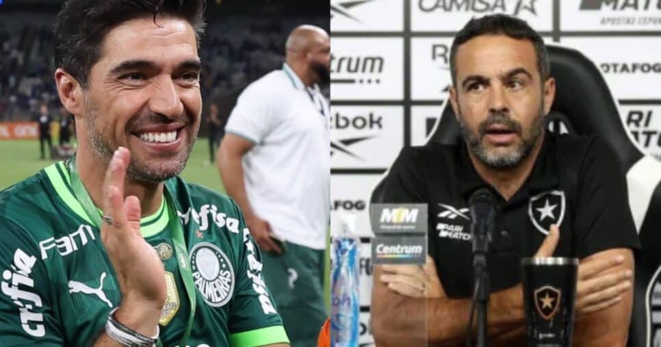 Abel Ferreira e Artur Jorge - (Montagem / TV FOCO)