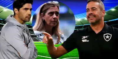 Abel Ferreira é passado para traz por Artur do Botafogo e até Leila Pereira fica sem chão (Foto Reprodução/Montagem/Lennita/Tv Foco/ Vitor Silva/Botafogo/ Ettore Chiereguini/AGIF/Cesar Greco/Palmeiras/by Canon)