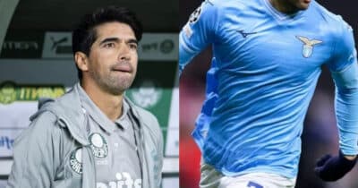 Abel Ferreira exige retorno triunfal de camisa 9 no Palmeiras  (Foto: Reprodução/Montagem TV Foco)